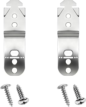 2 Pcs 00619985 Dishwasher Mounting Bracket for Bosch Replacement Part Numbers Likes 619985, Ap4538351, 00628371, 628371, 1567804, 605007, 00605007, Ah3478789, Ea3478789, Ps3478789, Ps8728568, etc