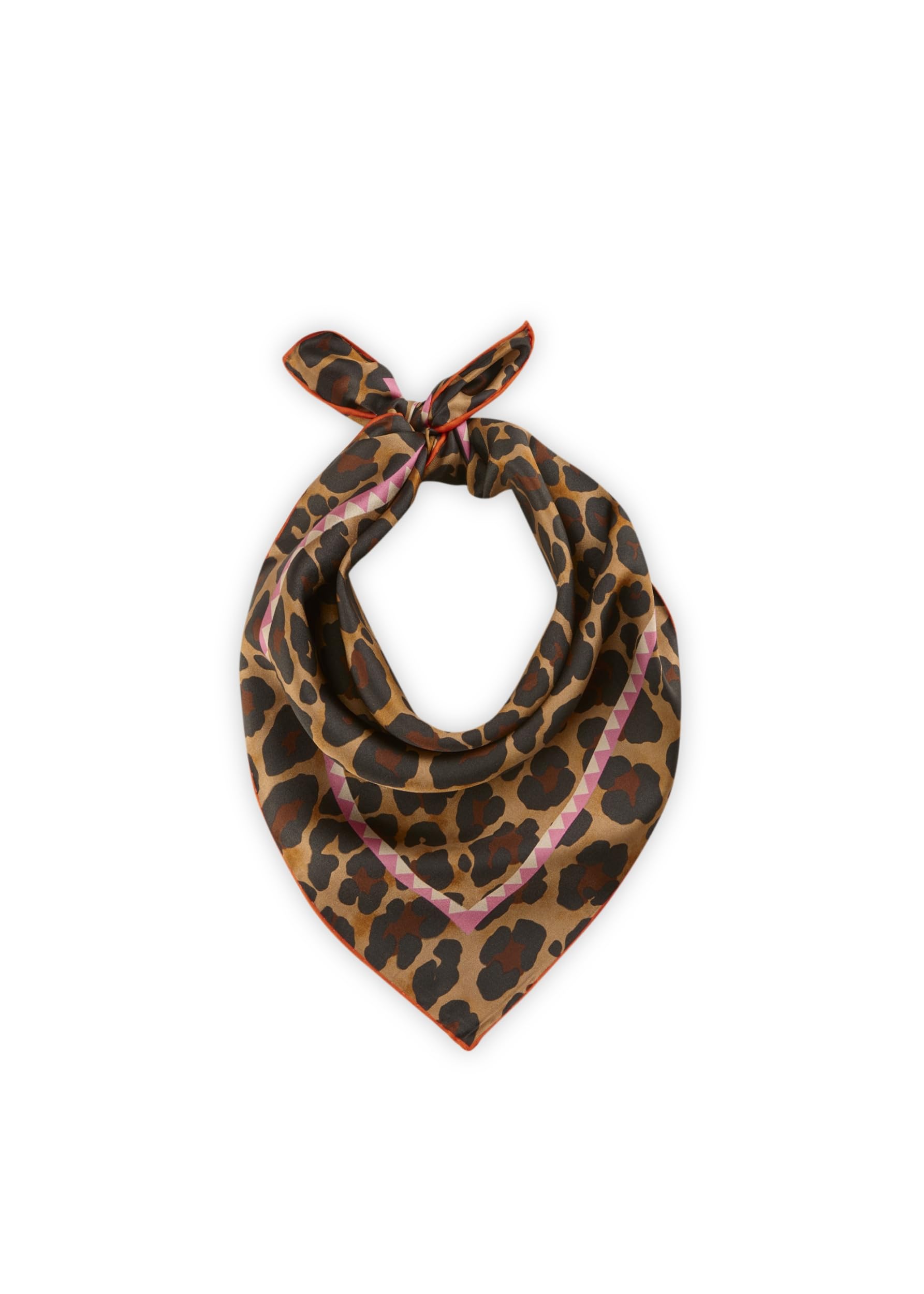 CODELLO NICKI SILK LEO braun-53X53CM - 53X53CM