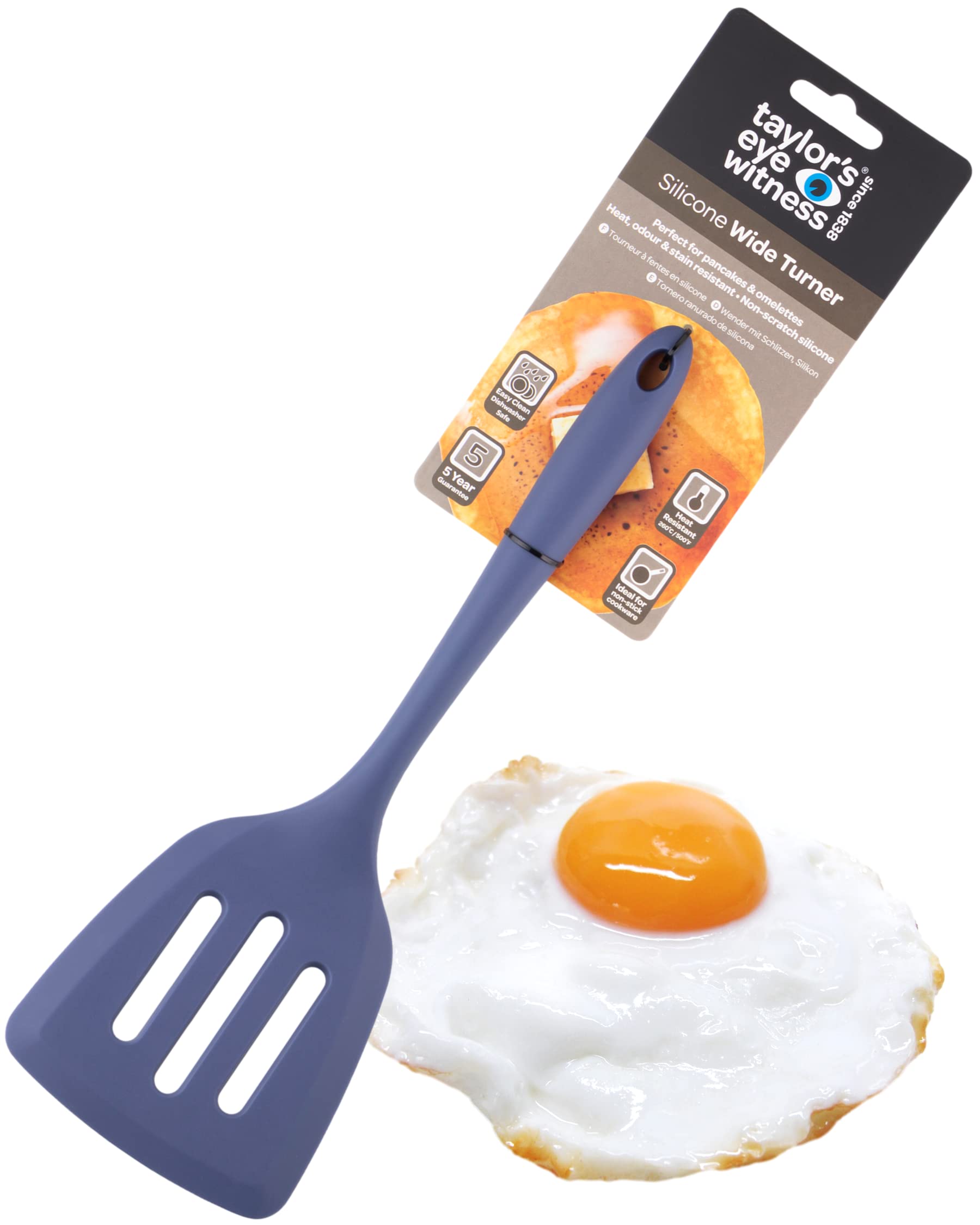 Utensilios de cocina, colores variados Silicone Whisk 29cm/11.5" Azul vaquero. — view 34