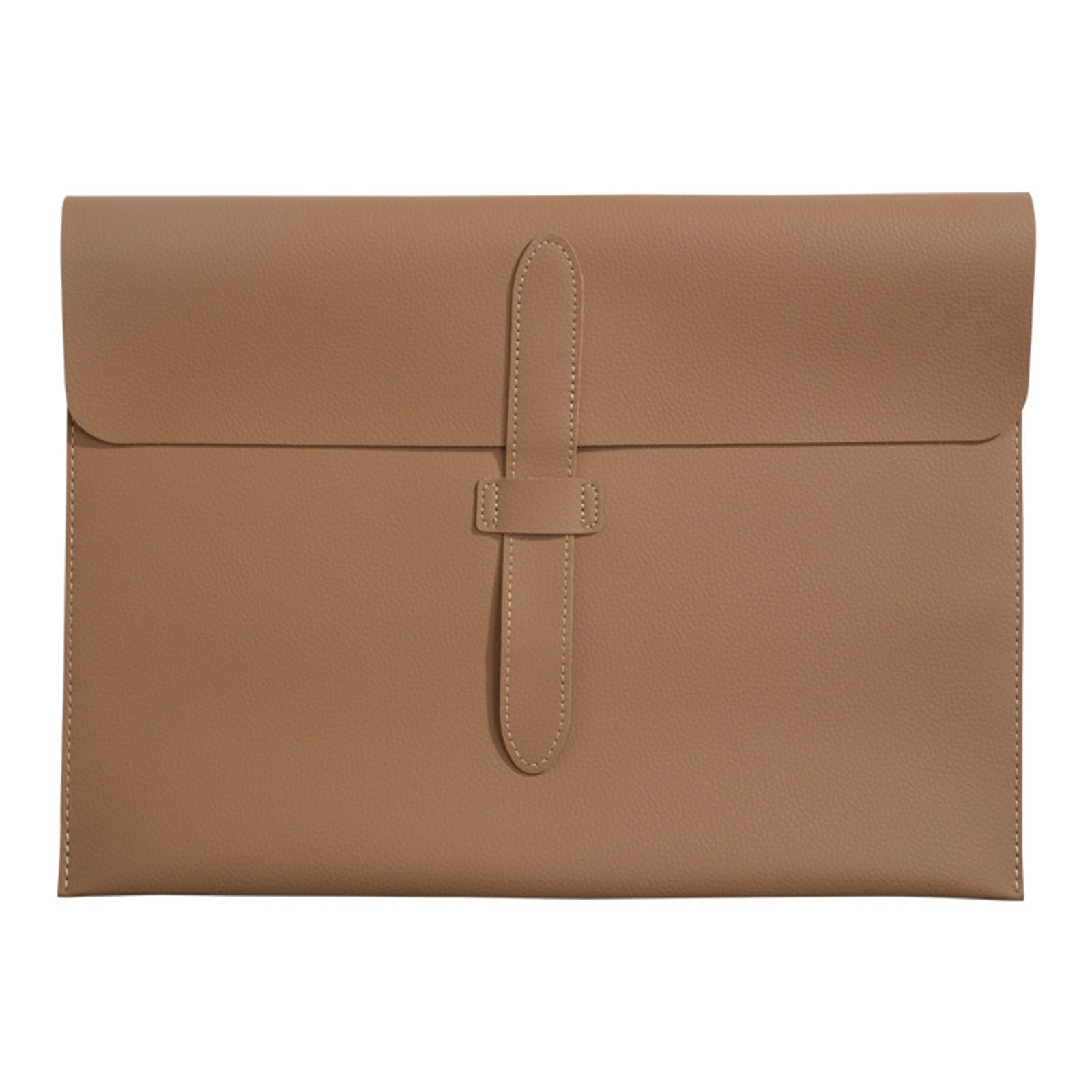 Professional Document Folder Leather File Organizer Letter Size Storage Pouch Presentation Presentation Bag Business Folder Expert