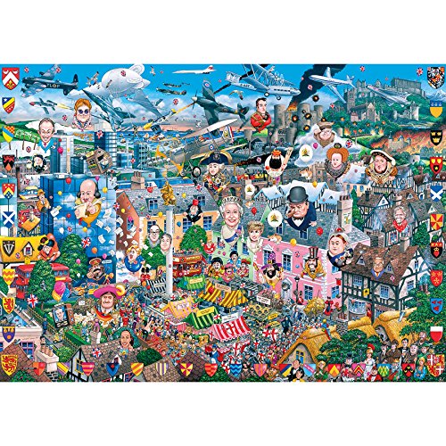 ジグソーパズル 1000ピース 『I Love Great Britain』 Amazon.co.jp: ギブソンズ ジグソーパズル 1000ピース I Love Great