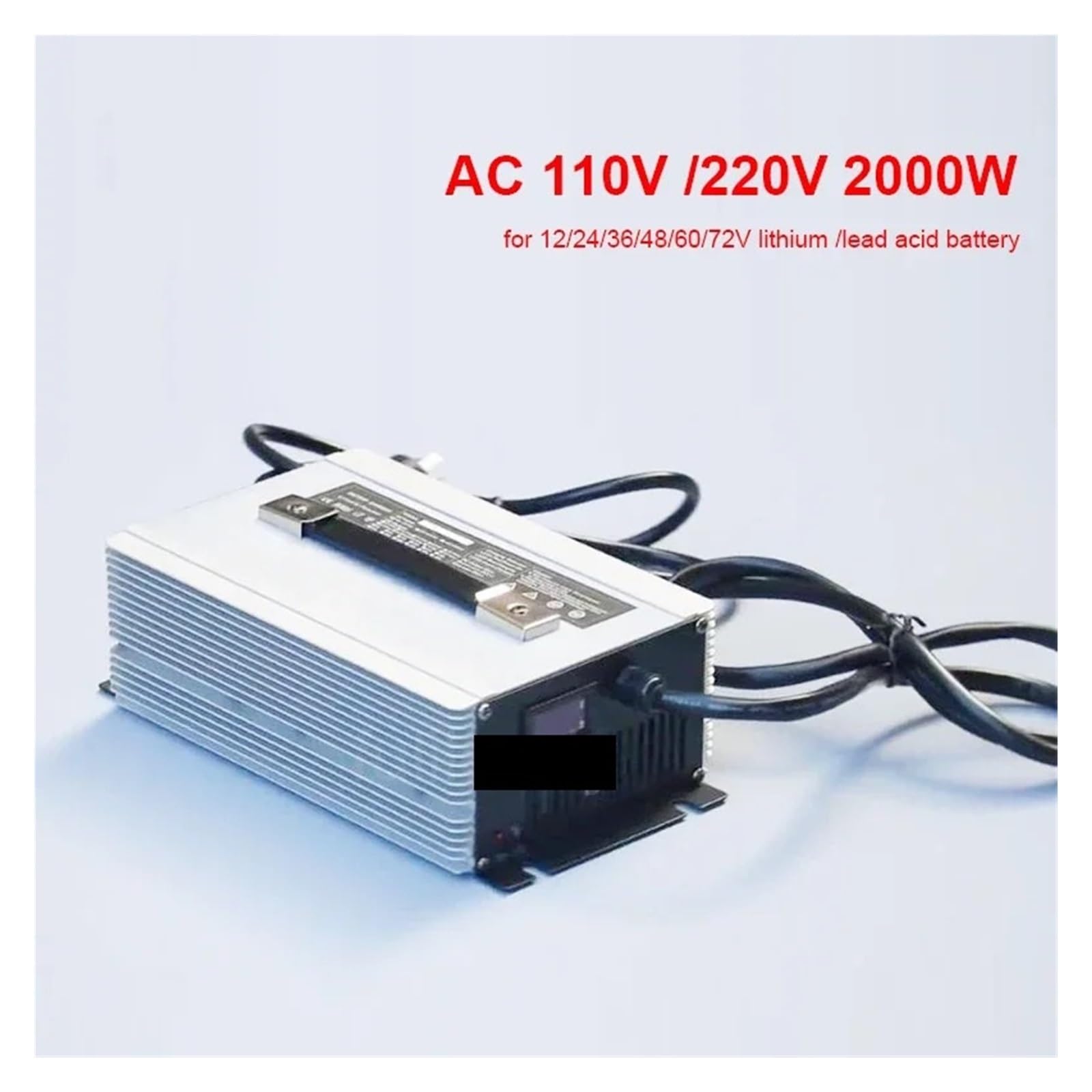 Ładowarka 2000 W, 36 V, 35 A, 48 V, 60 V, 25 A, 72 V, 20 A, 12 V, 50 A, 24 V, 36 V, 60 V, 48 V, 72 V (36V, U/K)
