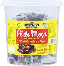 Doce de Leite Condensado Pé de Moça com Chocolate 600g