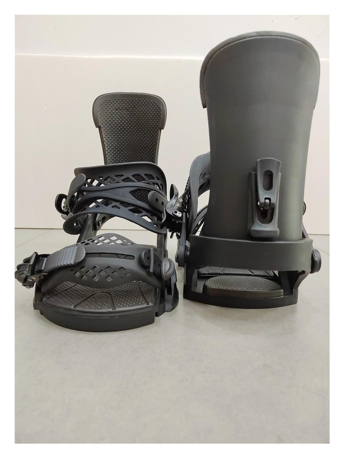 Clip Metalliche per Legami per Snowboard, Attacchi da Snowboard Uomo in Bianco e Nero, Taglie Multiple