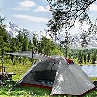Forceatt Zelt 2 Personen Camping Wasserldicht 3-4 Saison,Ultraleicht Zelte Mit Kleinem Packmaß, Kuppelzelt Sofortiges Aufstellen Für Trekking, Outdoor, Festival – Ansicht 7