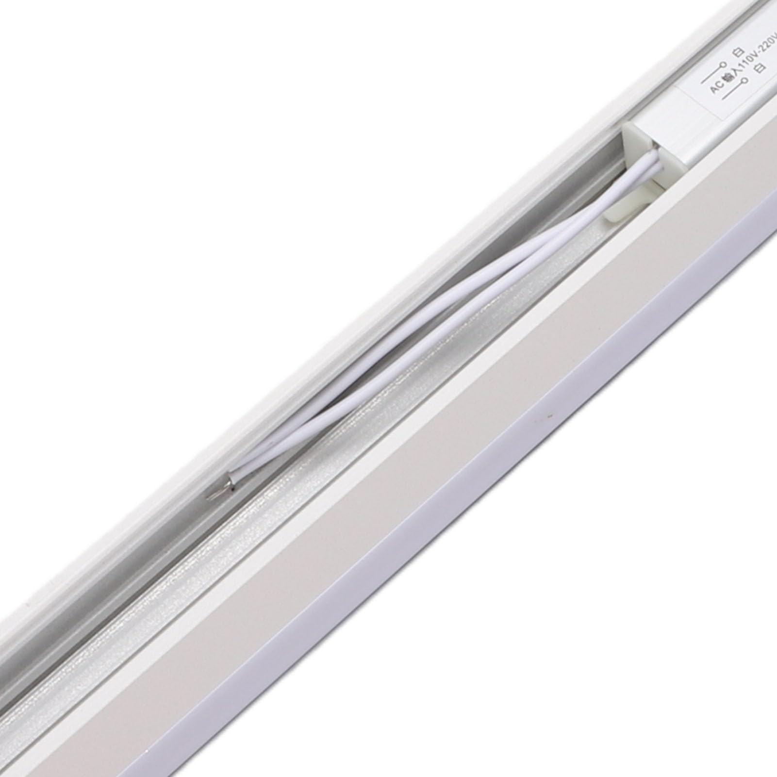 banapoy Luz LED Bajo Gabinete 24W Blanco Cálido 3000K, Aluminio Fundido