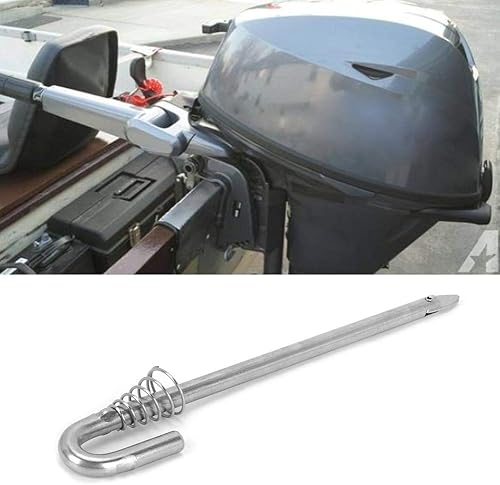 Miniatura 2 de Terisass Accesorios de motor fuera de borda - 6894316000 Motores fuera de borda Motor Inclinación Barra Pin Lock Soporte para Yamaha