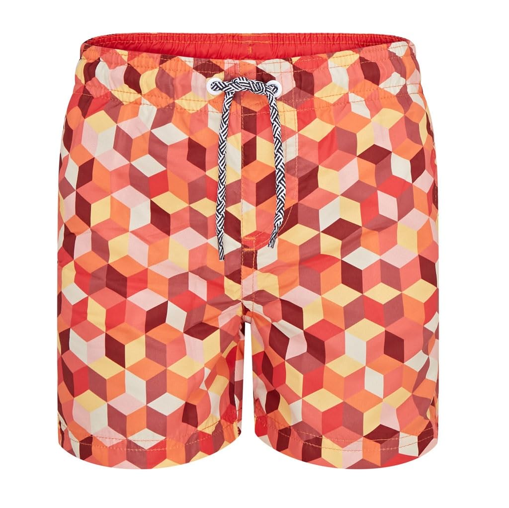 RIPT Boy's Quick Dry Uv 50 Sun Protection Peach Finish Swimming Swim Shorts Trunks (Pack of 1) — view 16