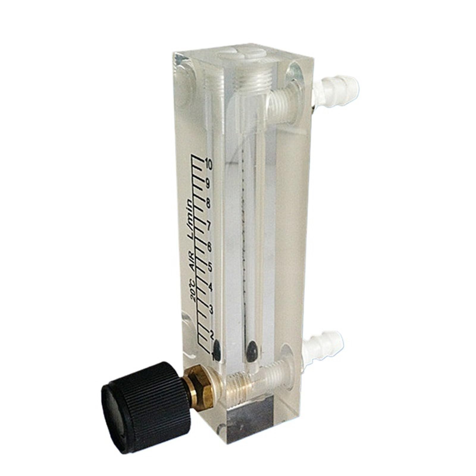 QfUxYYSLD Flowmeter Sensor Flowmeter Flowmeter Counter Indicator O2 Flow Device Switch LZQ-6 1-10L/Min(0.5-5LPM)