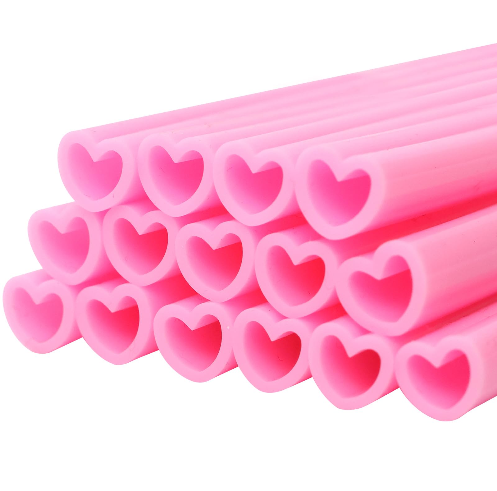 Pailles réutilisables en silicone de qualité supérieure pour réception de mariage chic