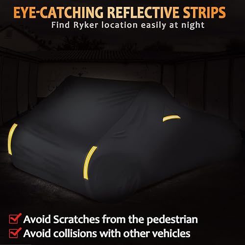 Miniatura 5 de StarknightMT Ryker - Funda completa compatible con Can-Am Ryker 900 600 Sport Rally Edition para todo tipo de clima, cubierta de bicicleta Ryker