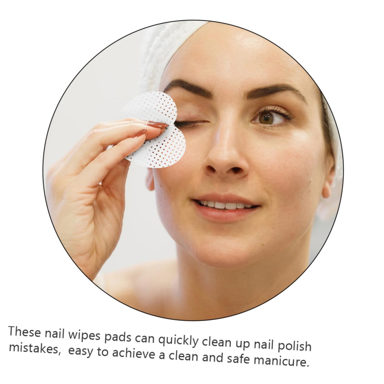 BESTYASH 4 Set Cotone Per Togliere Le Unghie Dispositivo Di Rimozione Polacco Salviette Per Unghie Senza Pelucchi Salviette Senza Pelucchi Per Extension Ciglia 800 Fogli*4