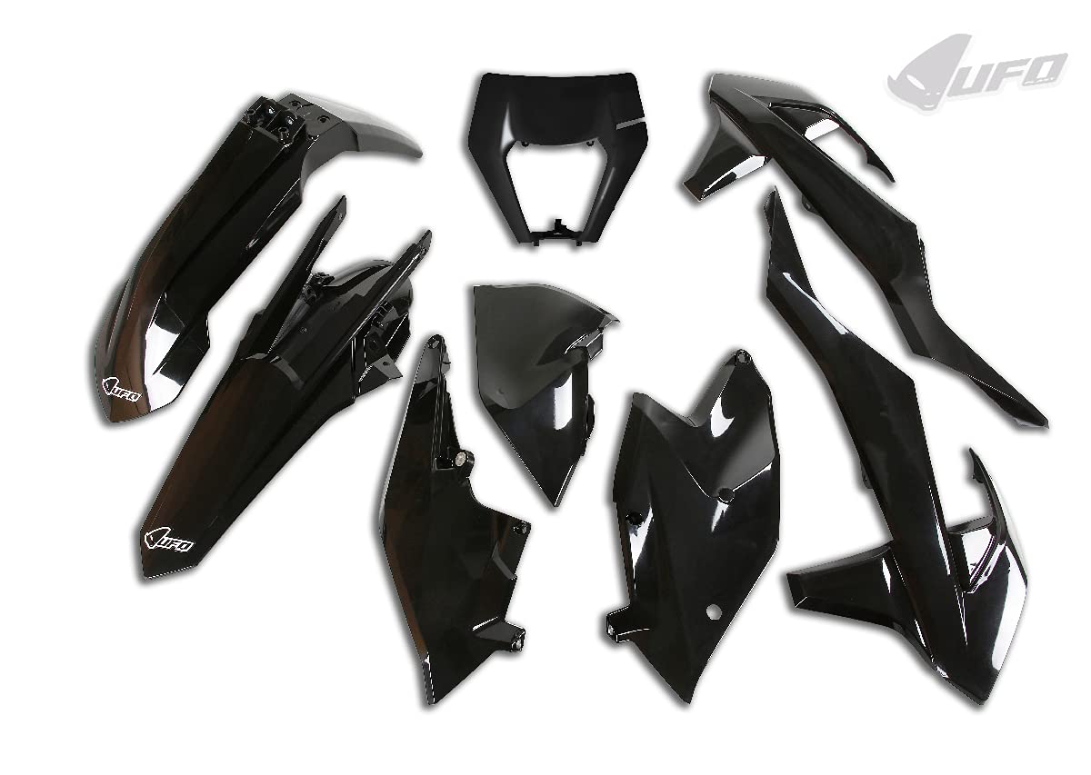 UFO PLAST Kit negro KTM EXC 300 2017-2019