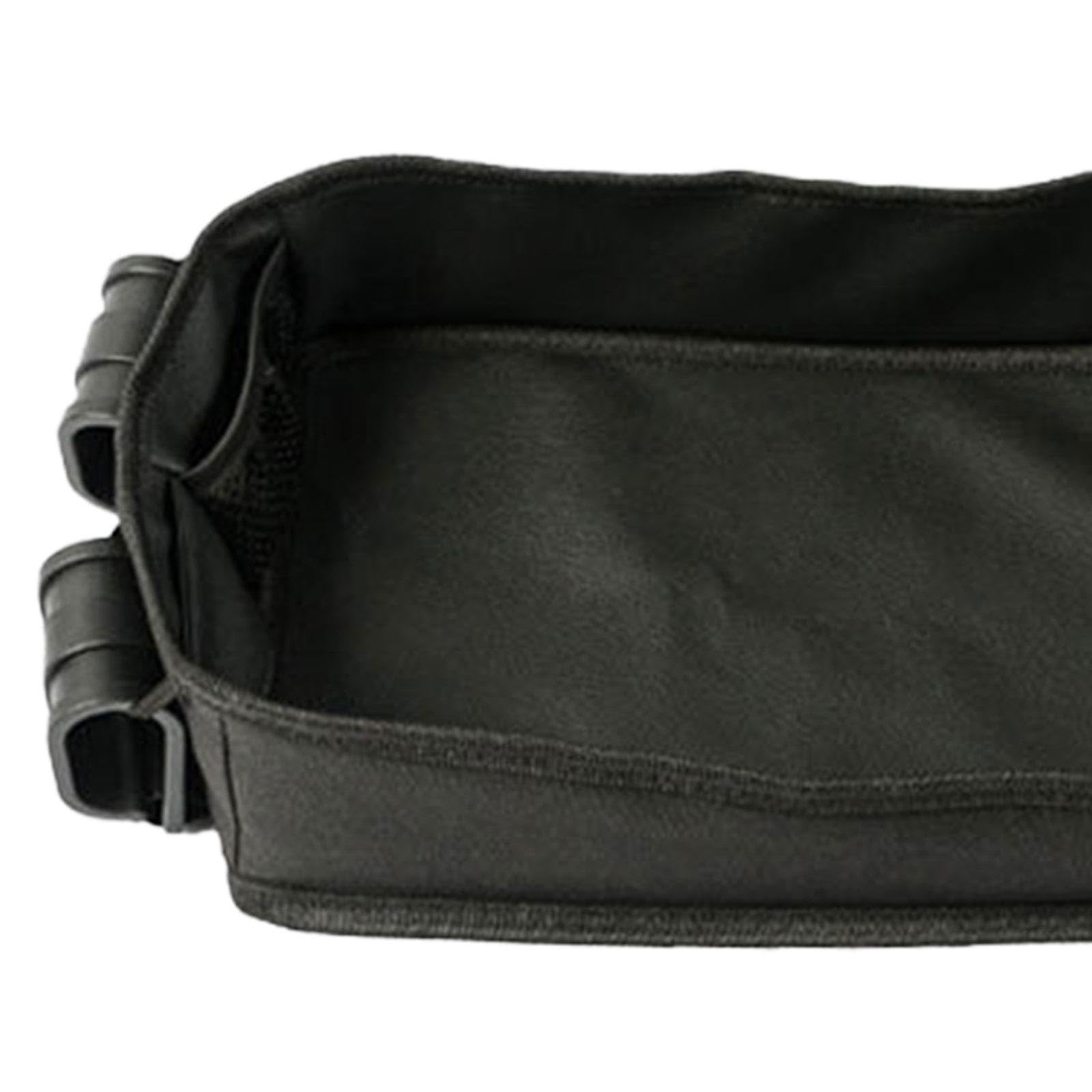 Snacktablett für Kinderwagen, Ideal für Snacks Und Aktivitäten, Leicht zu Reinigen, Doppelseitig, Aus PU, Praktischer Organizer für Kinderwagen, 52cmx22cmx8cm