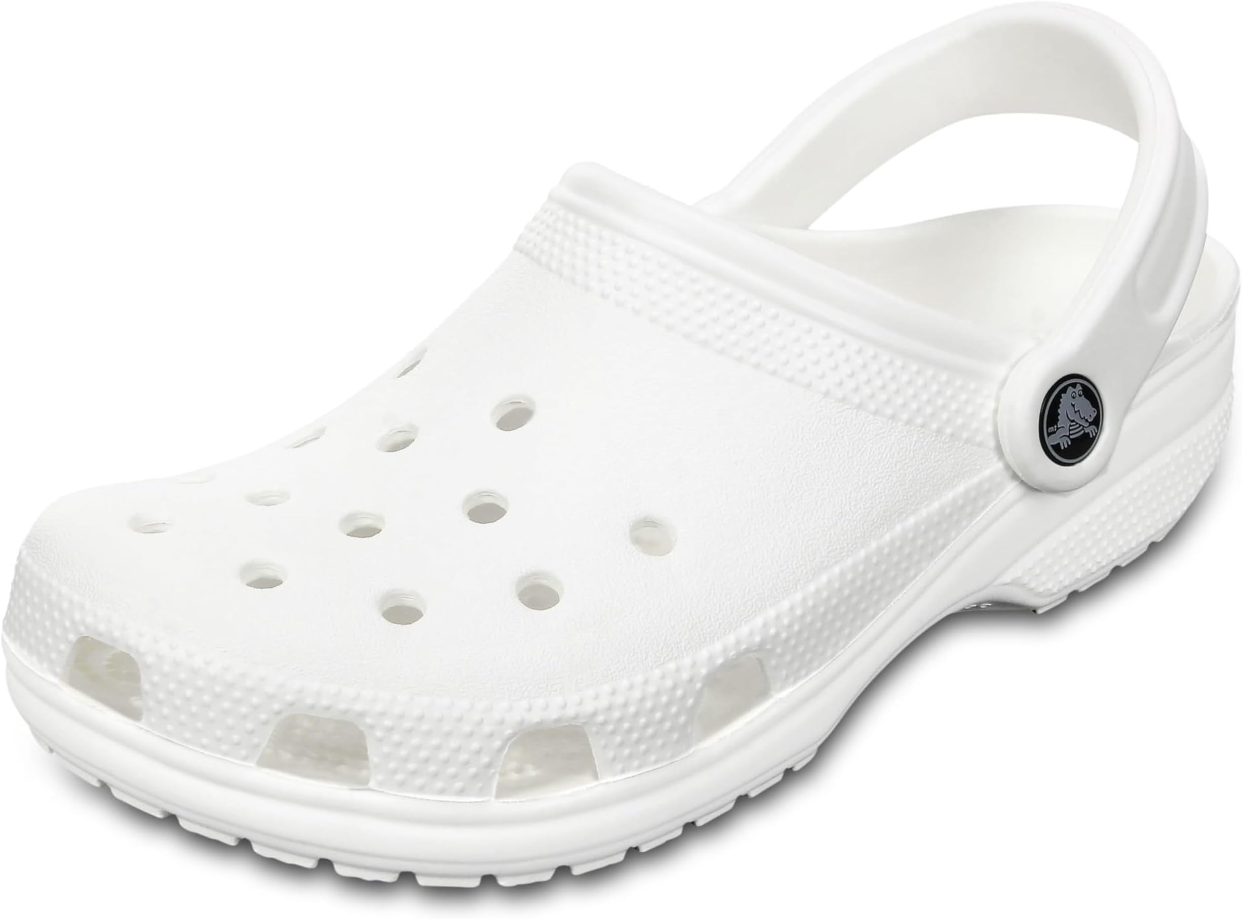 Crocs Unisex Classic Clogs Clogs, White,7 UK Men/ 8 UK Women