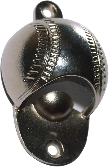 Amazon Dukclyn ボトルオープナー 壁掛け 栓抜き 壁付け 野球 ビール栓抜き おしゃれ スポーツファン 男性用ギフト 家庭 台所 バー マットシルバー 3個入りパック 1 野球 栓抜き オンライン通販