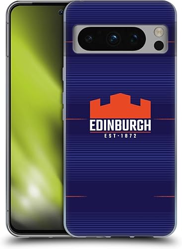 Head Case Designs Officially Licensed Edinburgh Rugby Home 202324 Crest Kit Soft Gel Case Compatible with Google Pixel 8 Pro