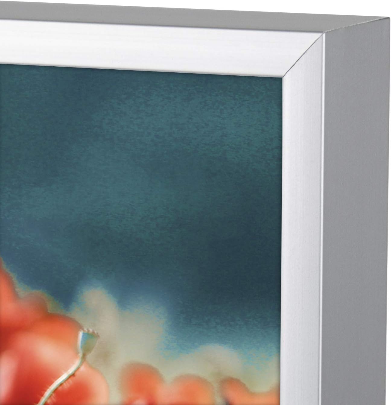 Golden State Art, 12x18 Aluminum Poster Frame with Plexi-Glass - Swivel Tabs, Sawtooth Hangers - Metal Wall Poster Frame Collection (Set of 10, Silver) -