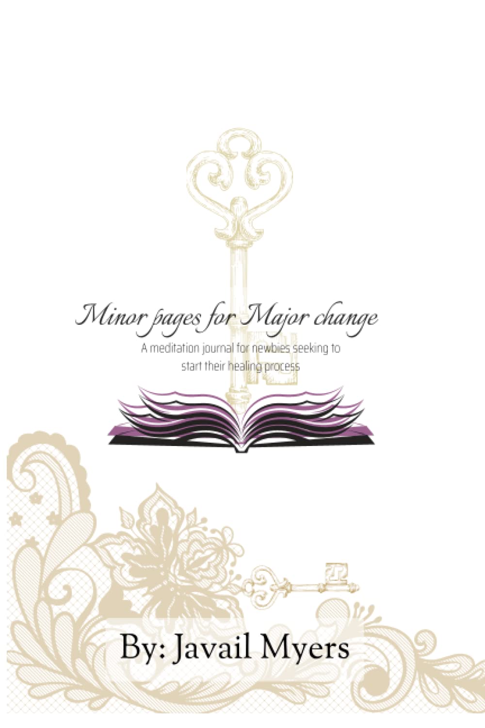Minor pages for Major change: A meditation journal for newbies seeking to start their healing process.