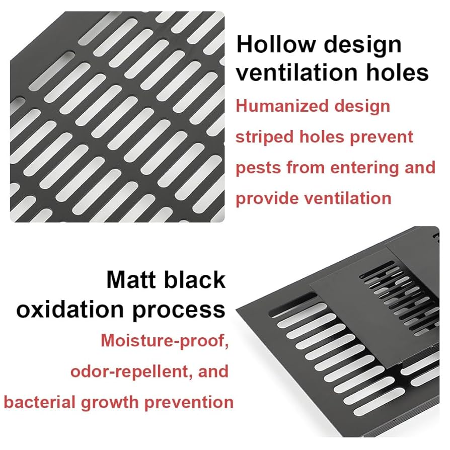 Amazon.co.jp: アルミ合金メッシュエアリターンベントカバー 1個