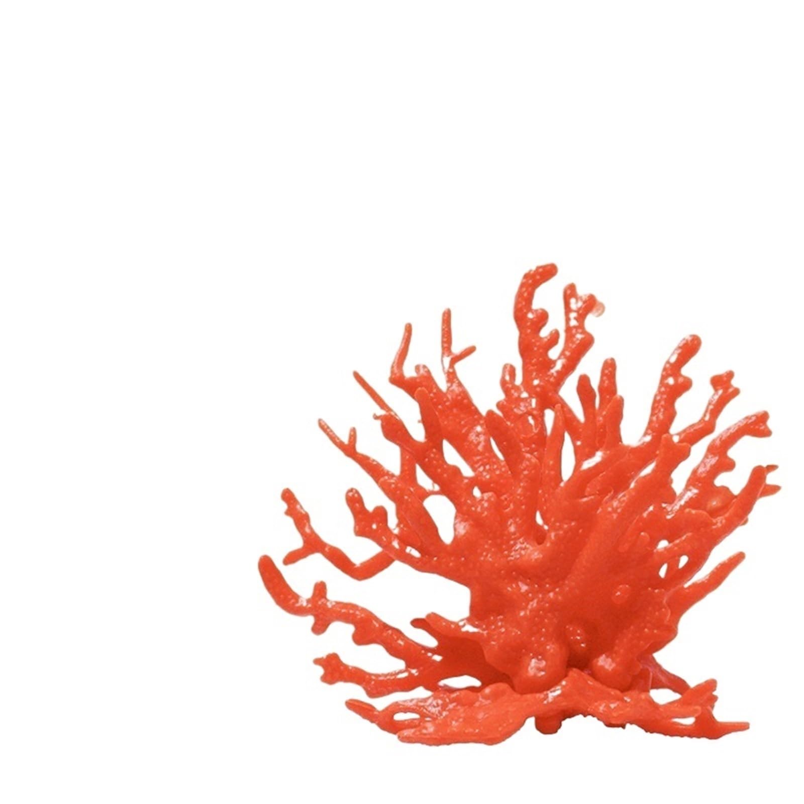 ZUXWUX Aquarium Ornament Fake Coral Aquarium Decoration For Water Plant Resin Fish Tank Aquascape Simulation(Color4)