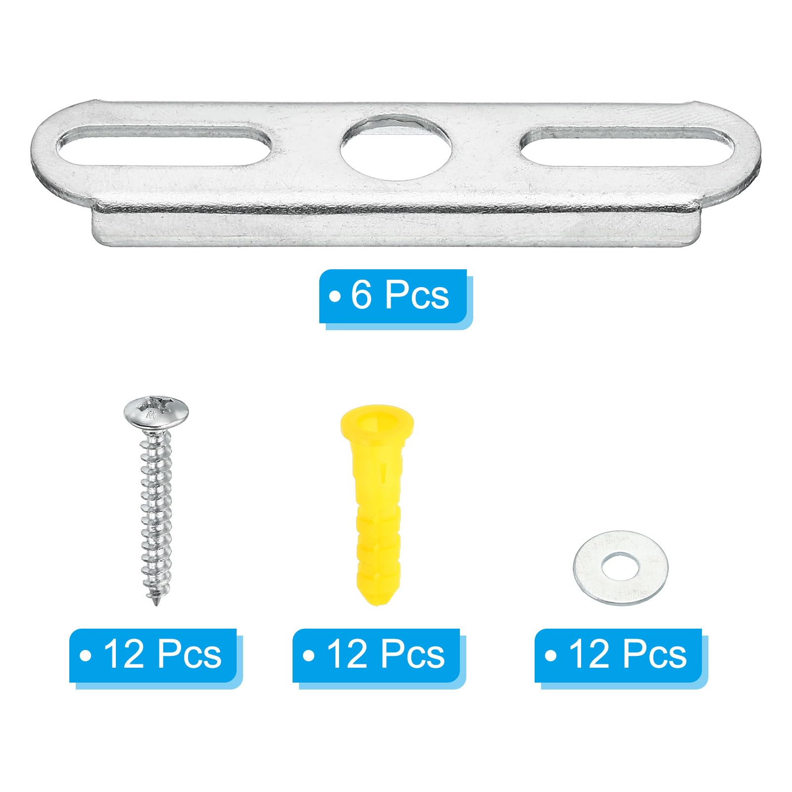 PATIKIL 70mm 2.8 Inch Ceiling Light Plate Kit - Image 3