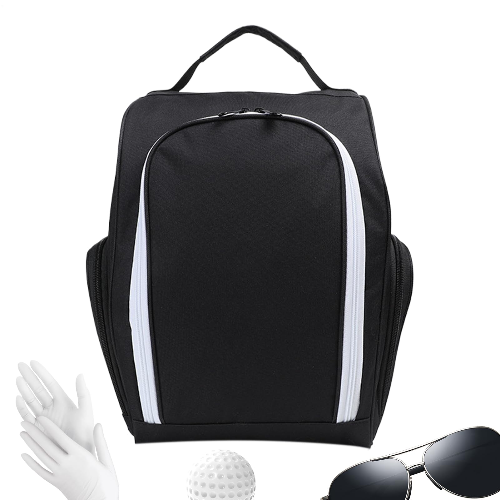 Bolsa de Transporte para Zapatos de Golf,Bolsa Organizadora Portátil para Zapatos Deportivos De Golf - Organizador Transpirable para Gimnasio Viaje Y Vestuario