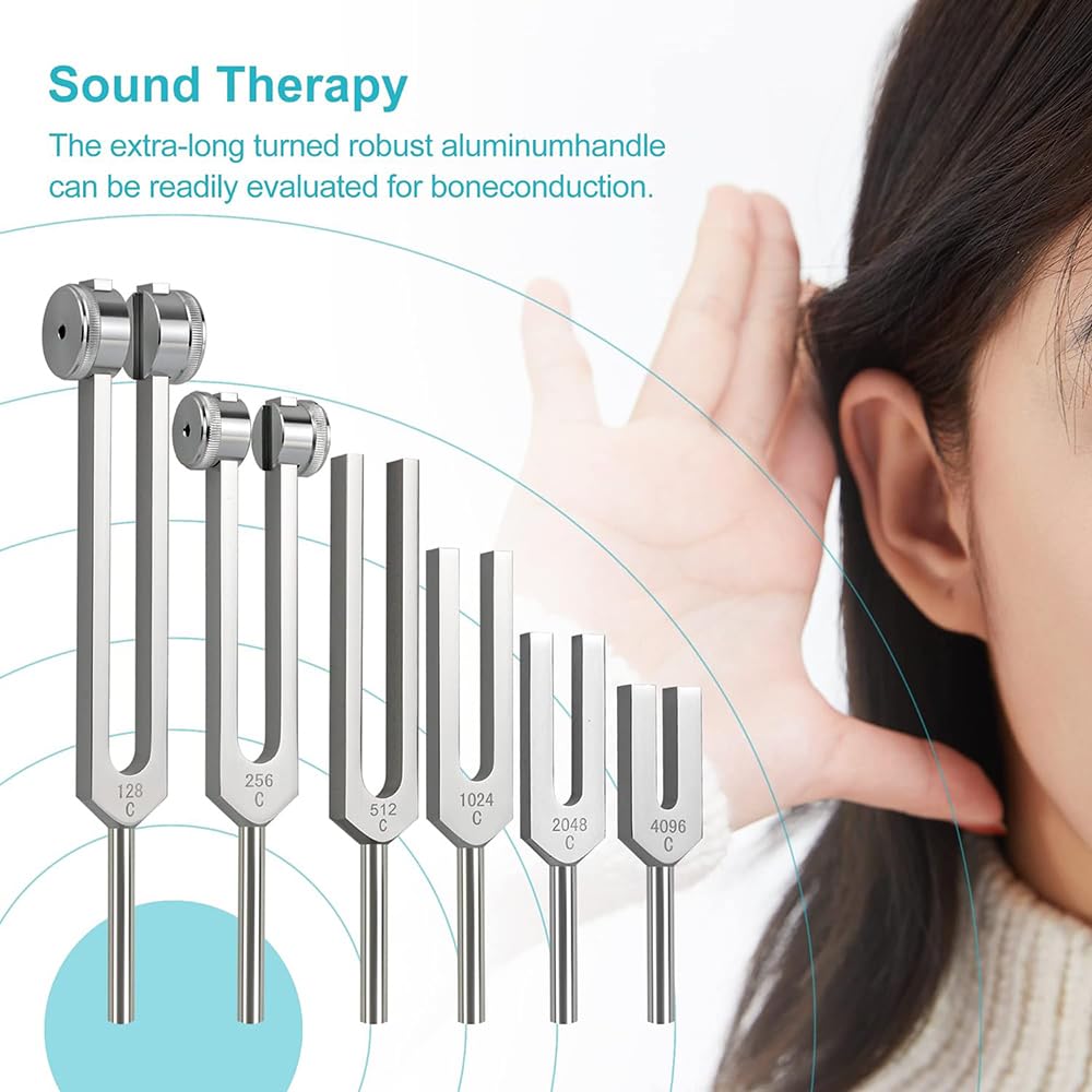 Set De Diapasones Para Curación, Sonido (126,22 Hz, 136,1 Hz | Cuotas