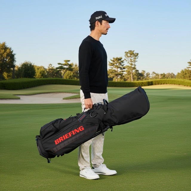 Amazon | [ブリーフィング] メンズ CR-4 ＃04 BRG253D03 BLACK ゴルフ