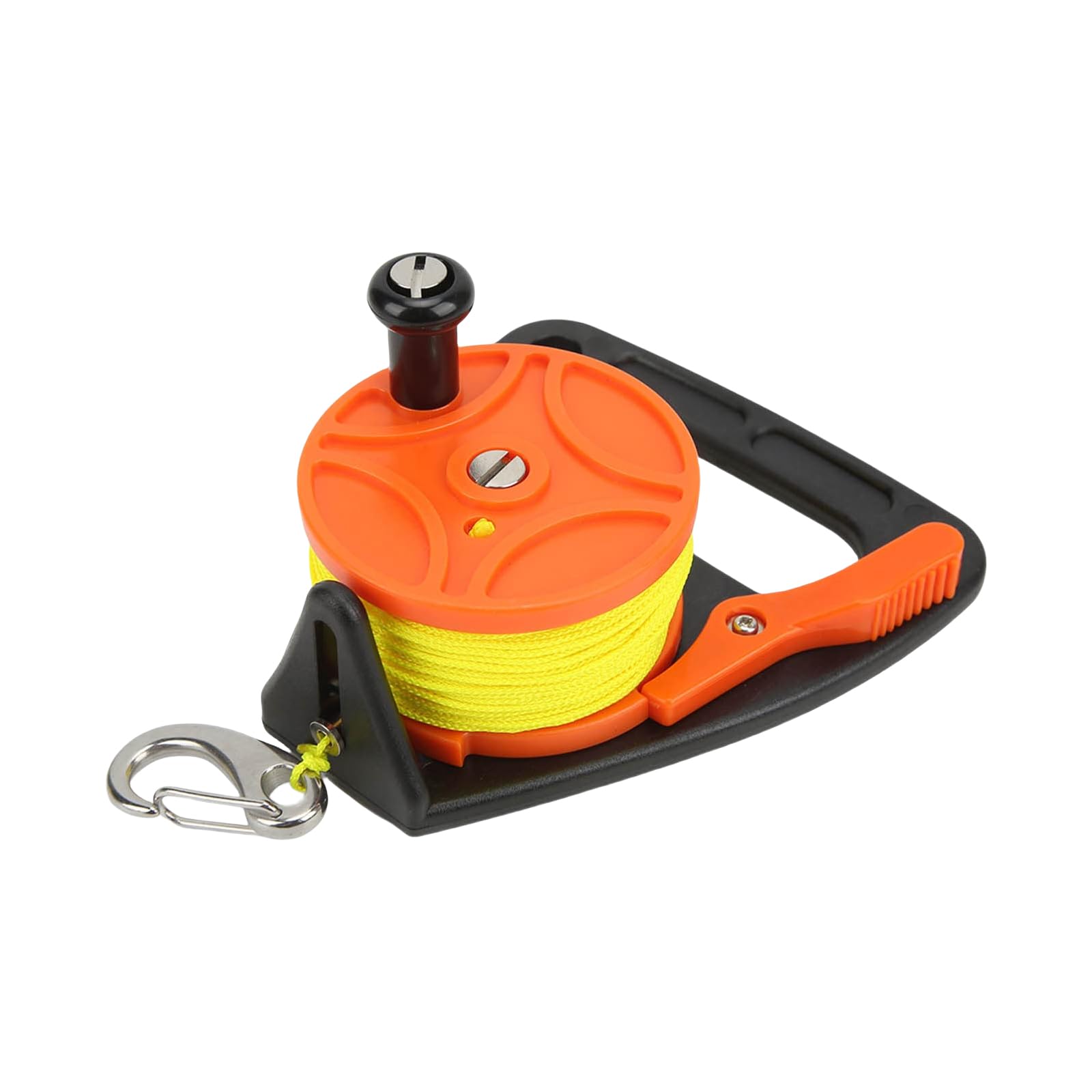 Scuba Diving Reel, Scubas Diving Reel with Thumb Stop 46m Nylon Line Multicolor(B)