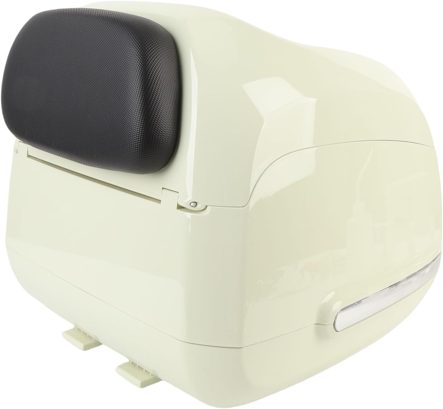 POCREATION 35L Top Case, Trunk Lockable Tail Storage Carrier Case, Trunk Luggage Lockable (Mint Green)