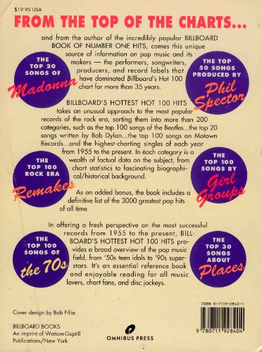 Billboard's Hottest Hot 100 Hits (Spanish Edition) 0711928401 Book Cover