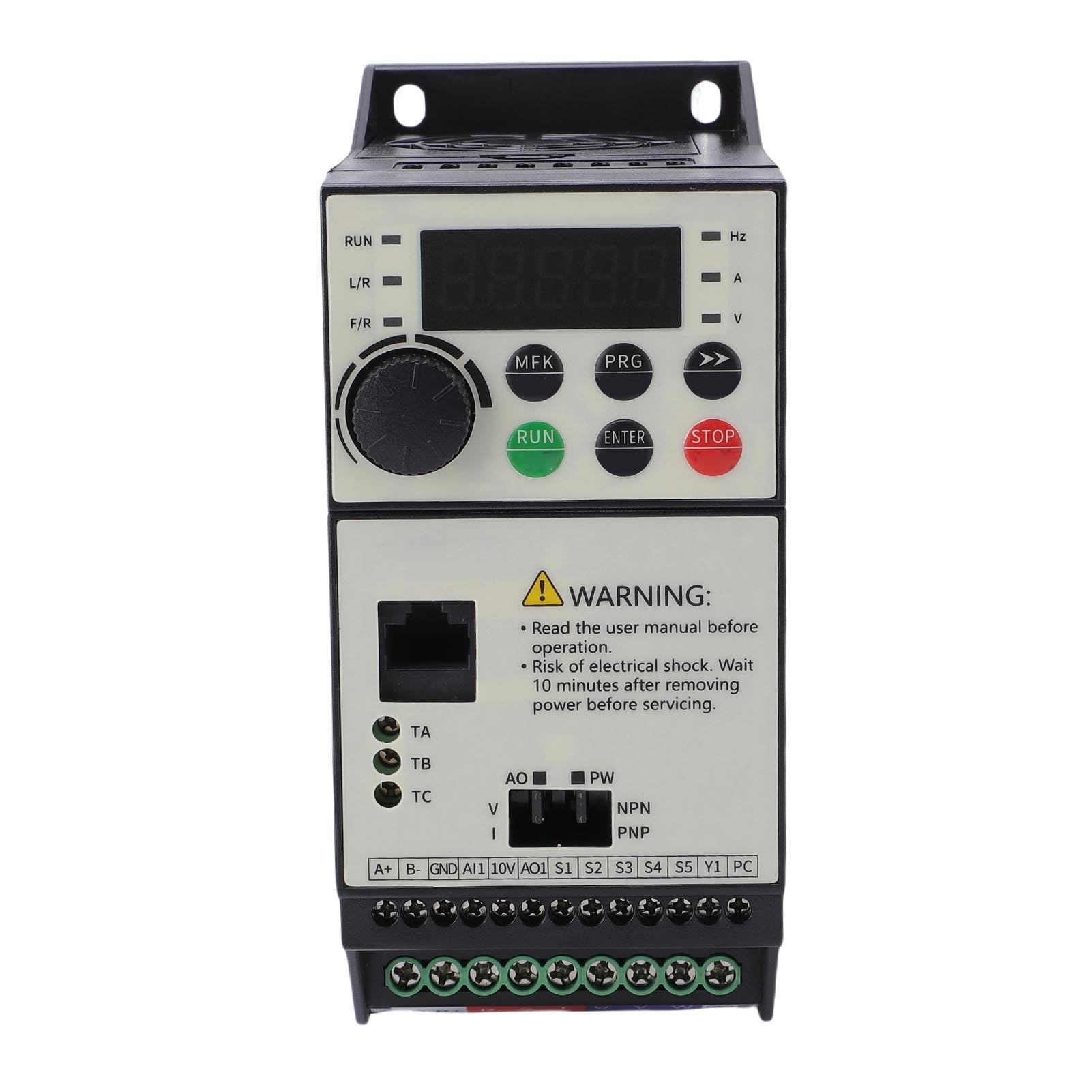 Variateur de fréquence triphasé convertisseur de tension 0-500 Hz