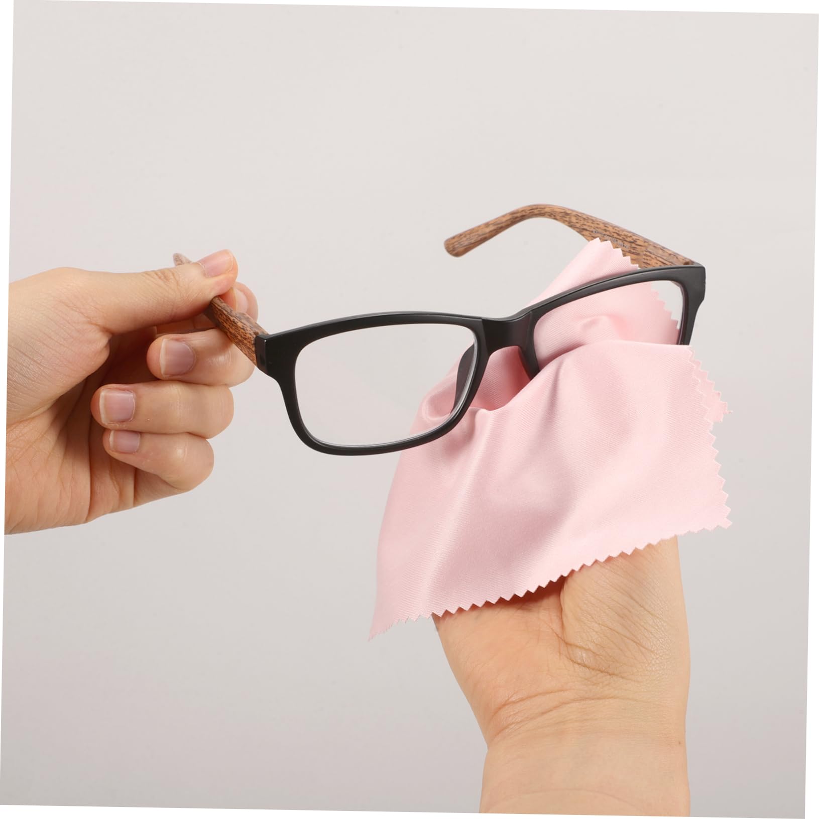 FOMIYES 200 Piezas Gafas De Tela Gafas De Tela De Limpieza Gafas Limpiador Gafas Limpiador Gafas Gafas Lente Limpiador De Tela Ojo De Vidrio Tela De Fibra