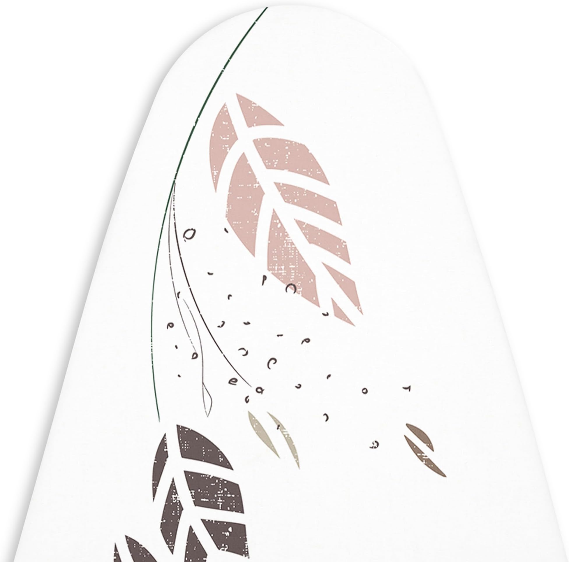 Encasa XO Ironing Board Covers (112x34 cm) Elastic Tightening with Thick 4 mm Felt Padding, Easy Fit, Scorch Resistant, Printed- Autumn Leaf
