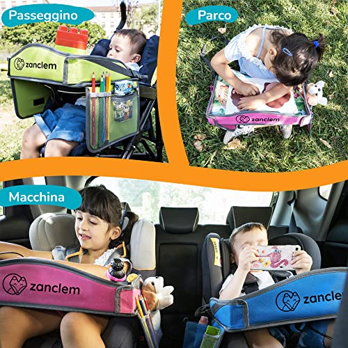 ZANCLEM Vassoio da Viaggio per Bambini Portatile