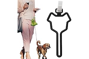 Dalzom® 2Pcs Dog Poop Bag Holder, Premium Waste Bag Holder Carrier for...