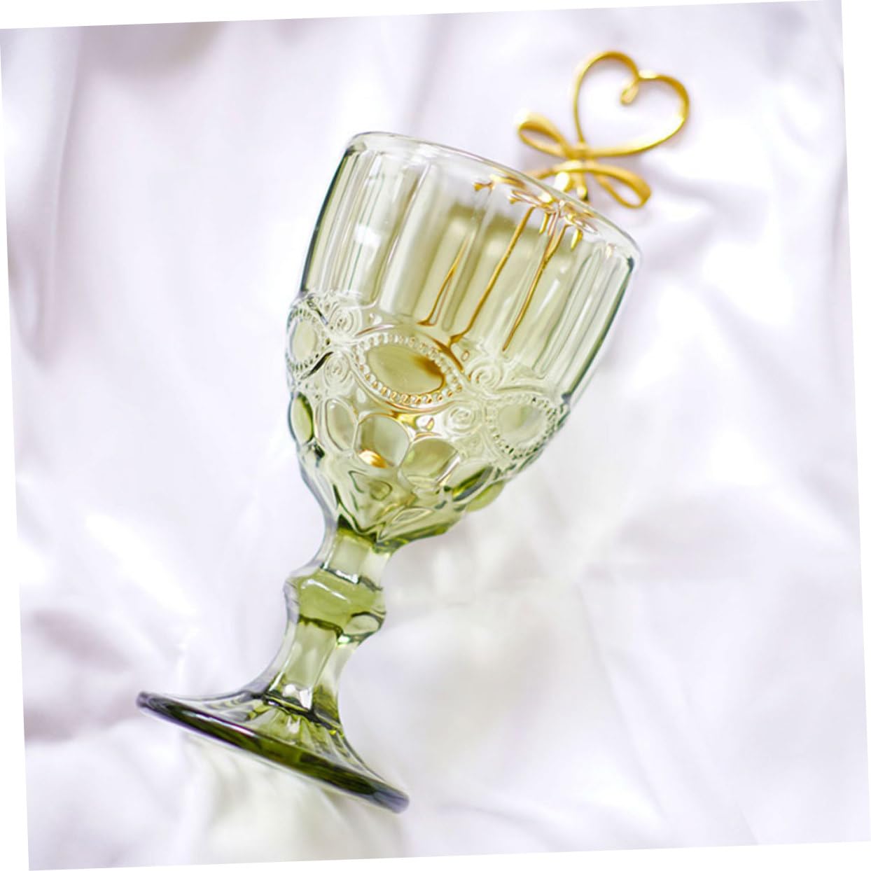 Cabilock 2 Piezas Vasos de Vino Retro con Diseño de Copas para Cócteles y Celebraciones Cristalería Elegante para Bodas y Fiestas
