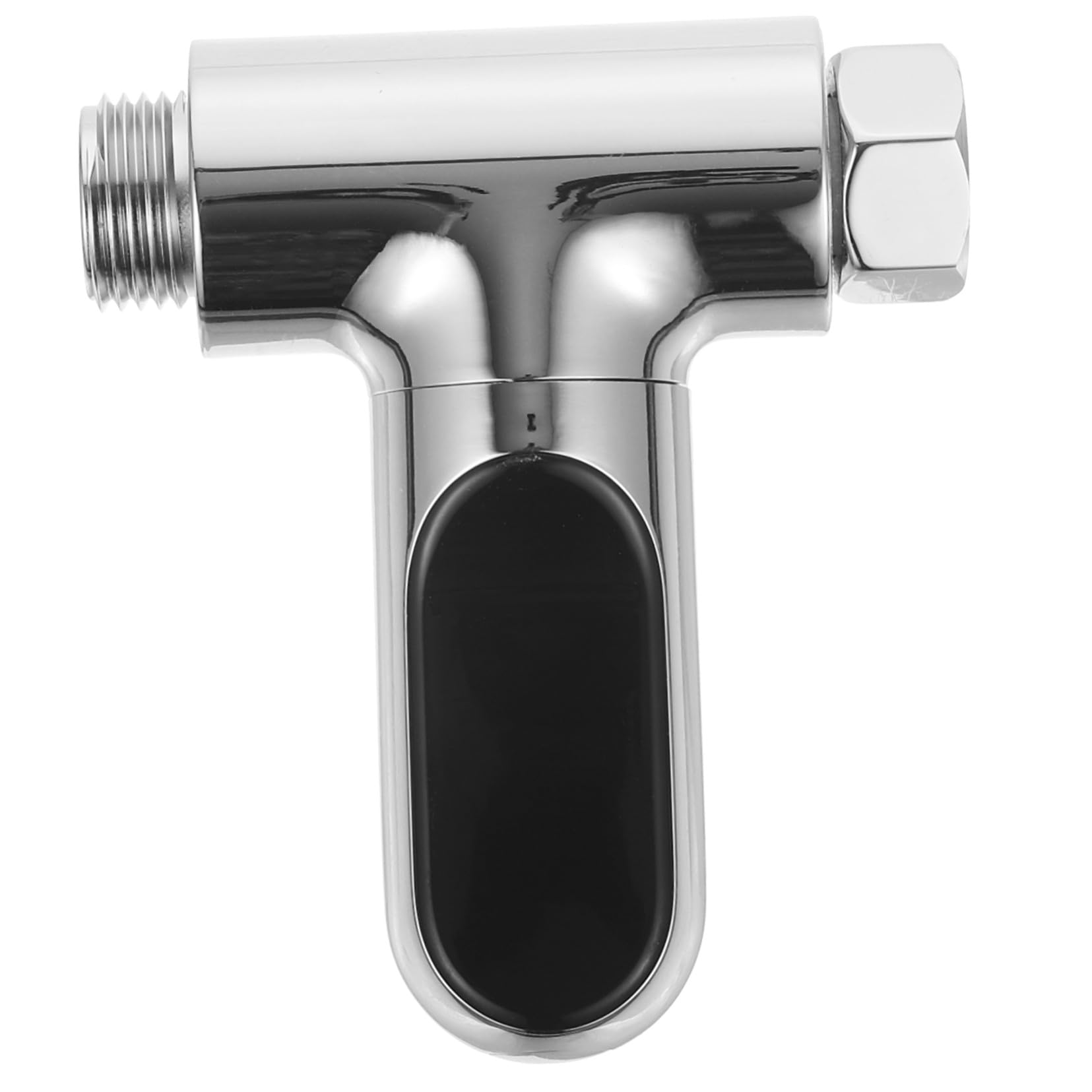 Termómetro Ducha Digital LED Rotatorio sin Batería Pantalla Visible Agua Real para Instalación Manual Fácil Compatible Estándar Pulg