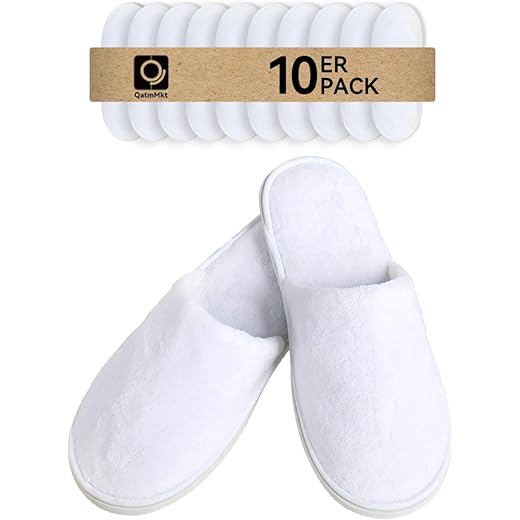 Disposable Slippers 10Pcs