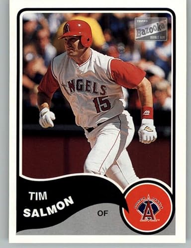 2003 Bazooka #15 Tim Salmon NM-MT Anaheim Angels Baseball MLB