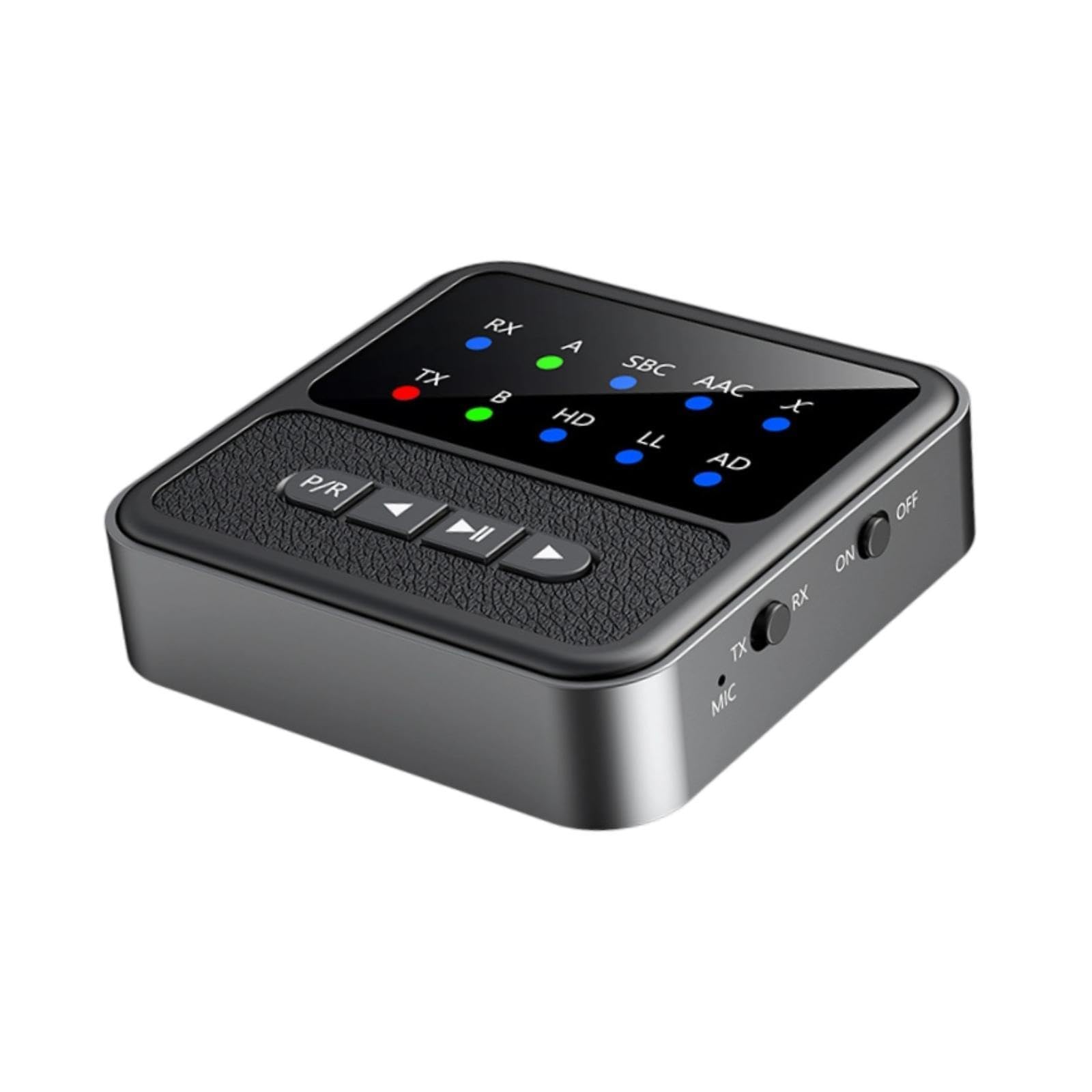 Émetteur-récepteur Bluetooth 5.4 2 en 1 avec Entrées RCA et Auxiliaire 3,5 Mm pour Haut-parleurs, Ordinateur et Voiture