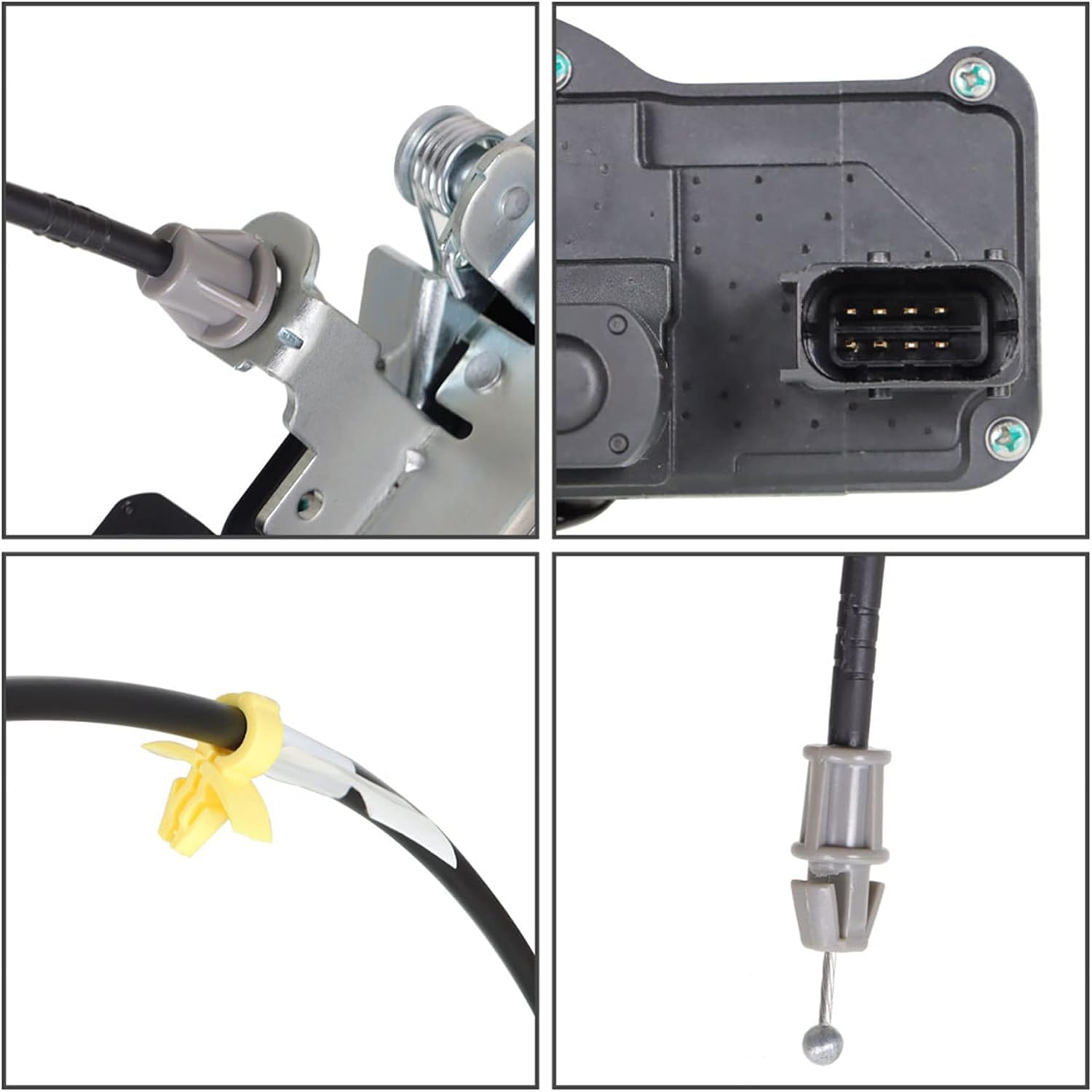 WFLNHB Front Right Passenger Door Lock Latch Actuator 8Pin Replacement for CTS 2008-2014 15269873
