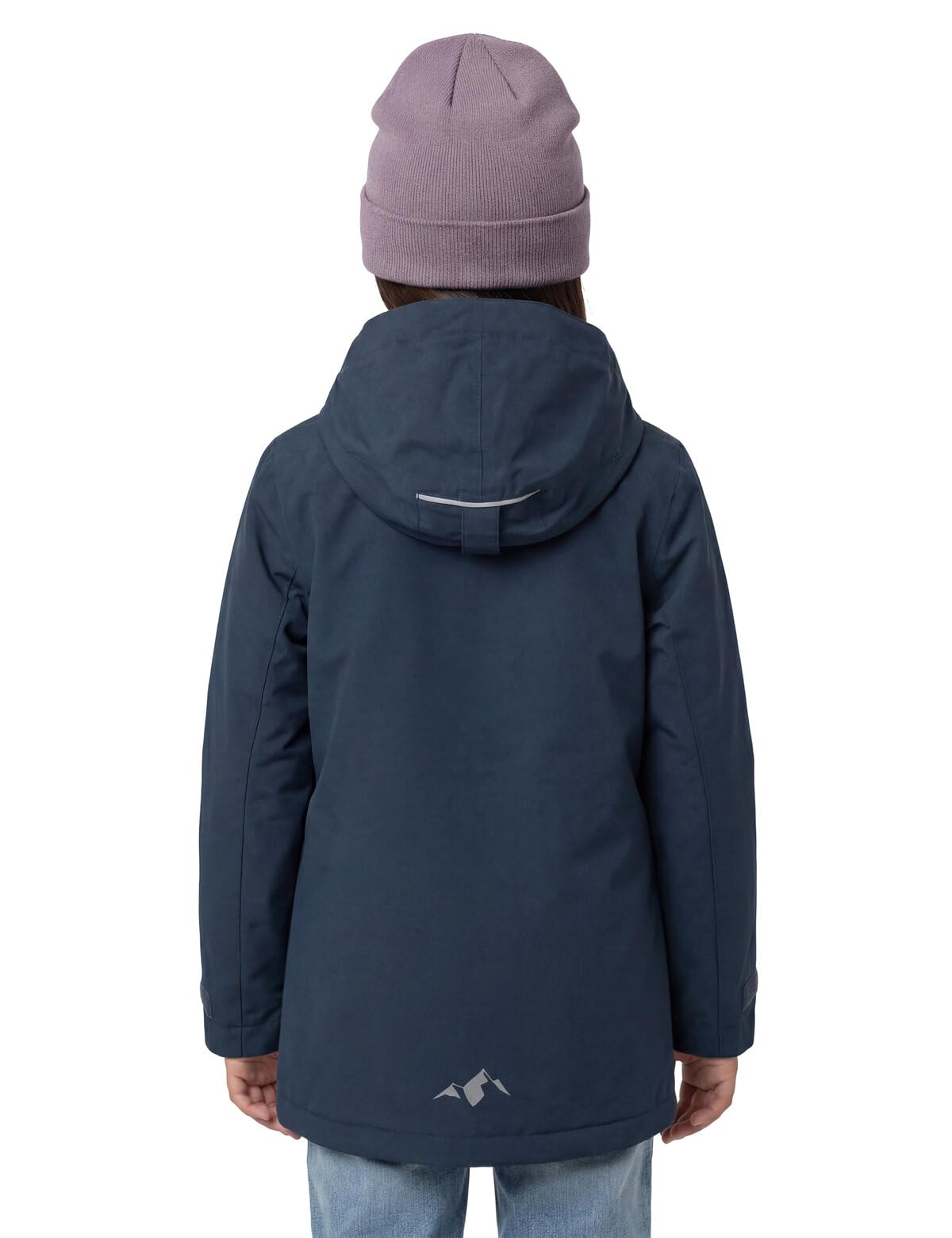 VAUDE Kids Lulea - Parka acolchada de 2 capas, impermeable y cortavientos