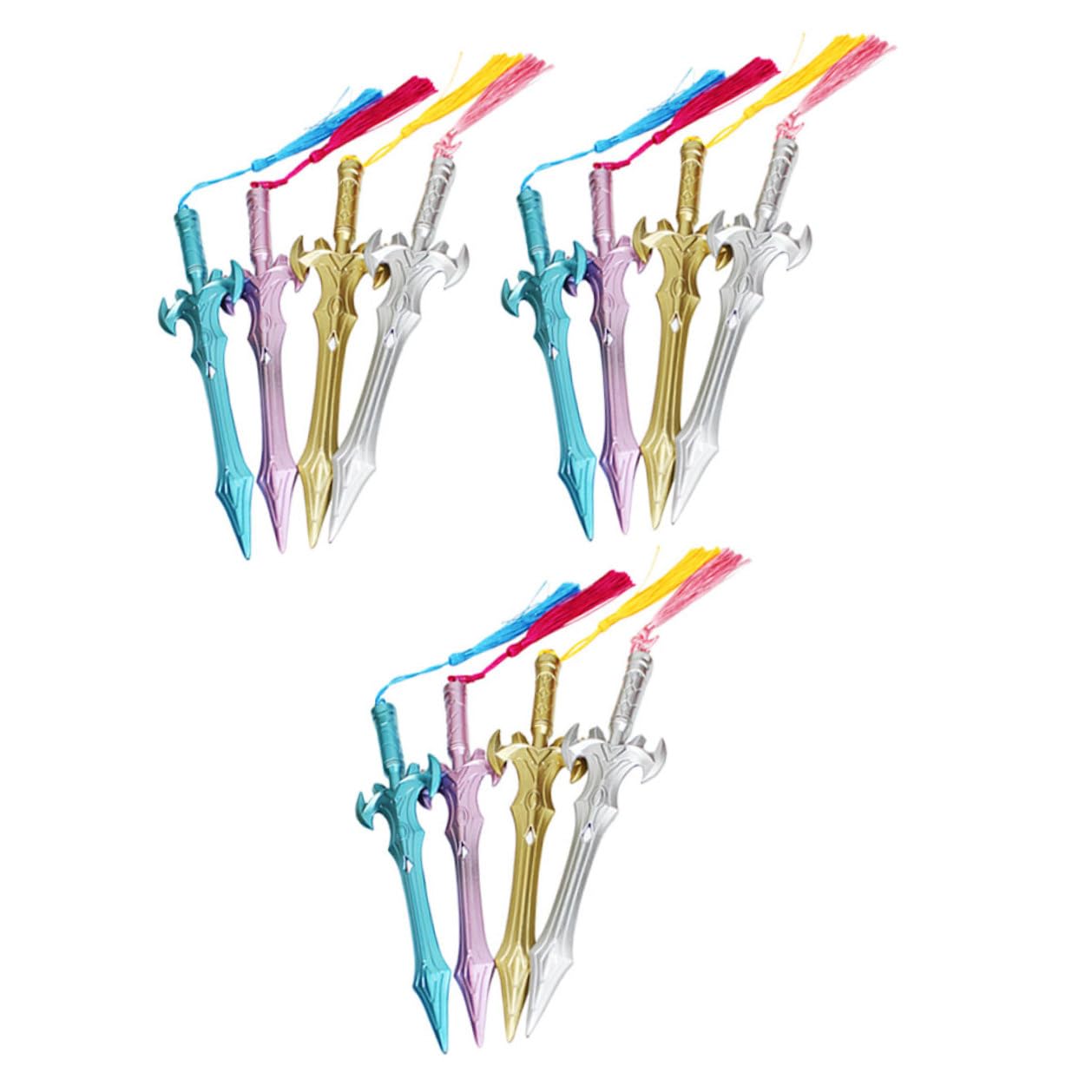 Angoily 36 Pezzi Penne Gel Creative con Pendente Nappina Fluido e Resistente per Studenti Ufficio e Regali