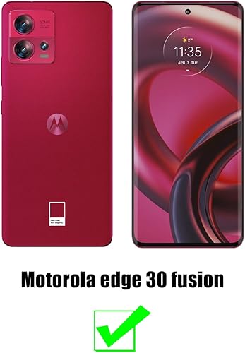 Miniatura 7 de Motorola Edge 30 Fusion Folio Case Moto Edge 30 Fusion Flip Wallet Case RFID Bloqueo Teléfono Cubierta (Motorola Edge 30 Fusion Green)