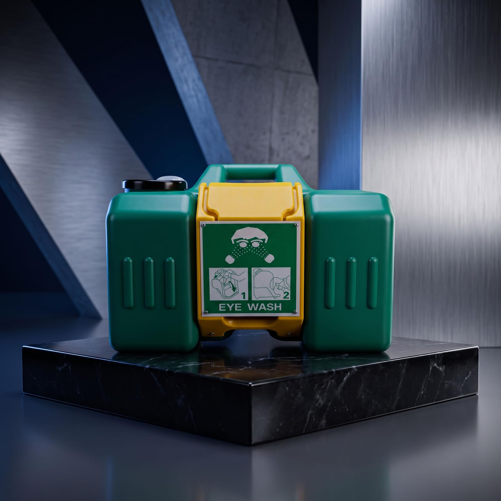 Station de Lavage Oculaire Portative, 9 Gallons, Montable