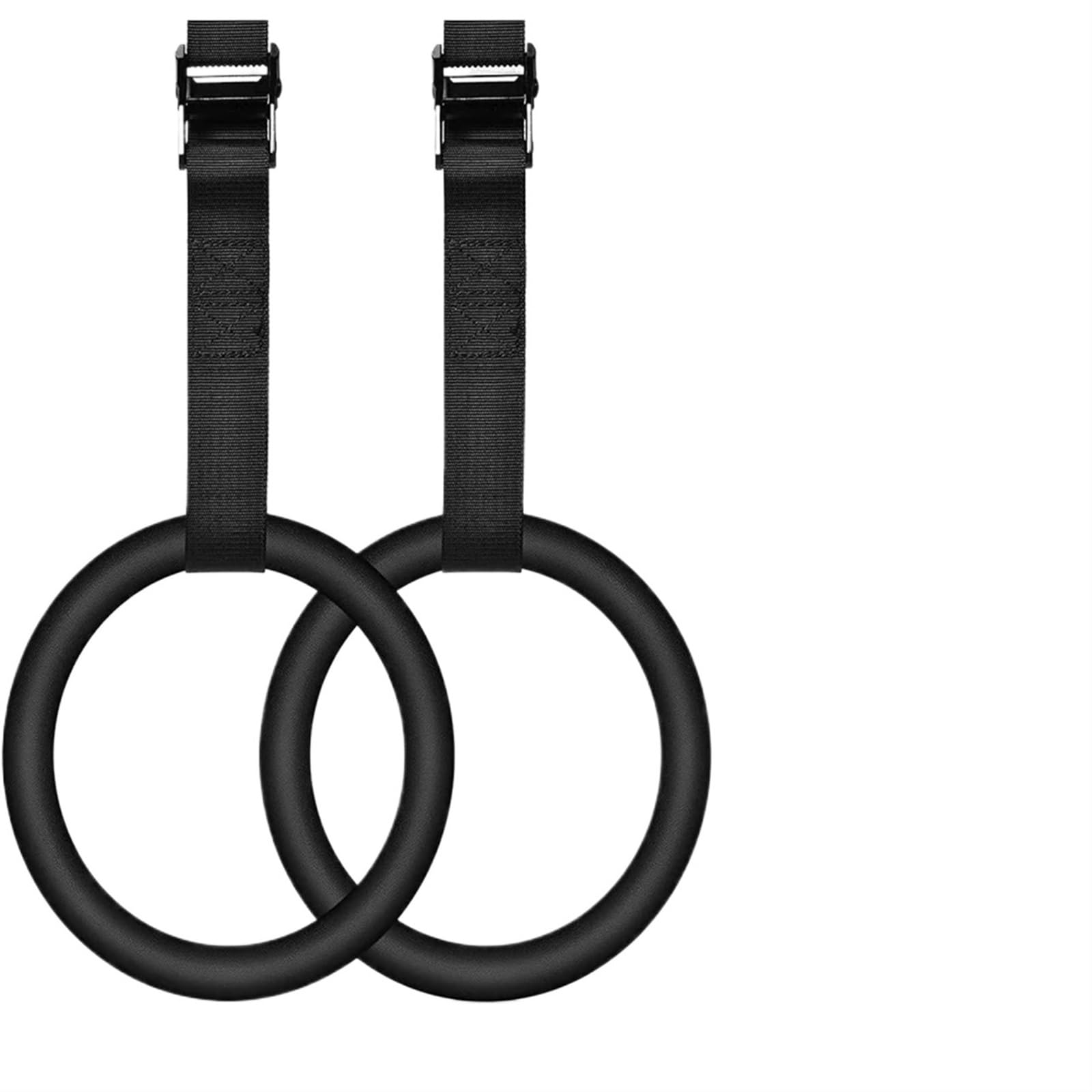 Anillas de Gimnasia Anillos de Gimnasia Ejercicio con Correas Ajustables Hebillas Acero Entrenamiento Fuerza Dominadas y Fondos
