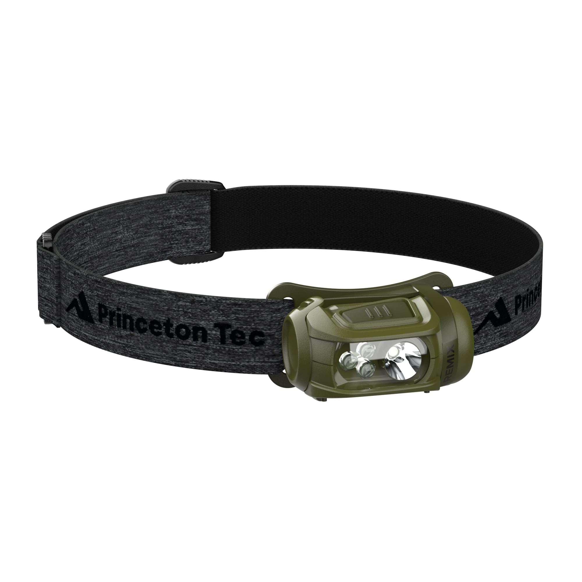 Princeton Tec Remix LED Headlamp (Green/Dark Green, 450 Lumens White and Red)