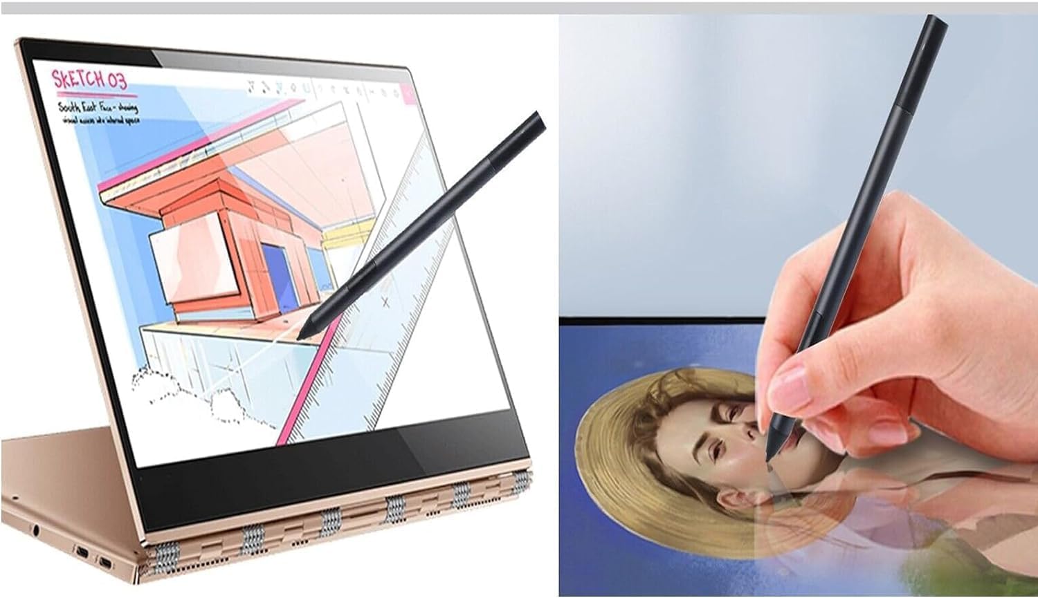 Active Pen PN557W Bluetooth compatibile con Dell Active Pen PN557W, PN556W, compatibile con Latitude 5289 2 in 1, Insipron 7420 2 in 1, Precision 5530 2 in 1, XPS 9310 2 in 1, con Dell 7522